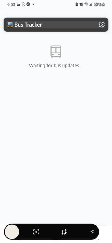 Bus Tracking System screenshot 2