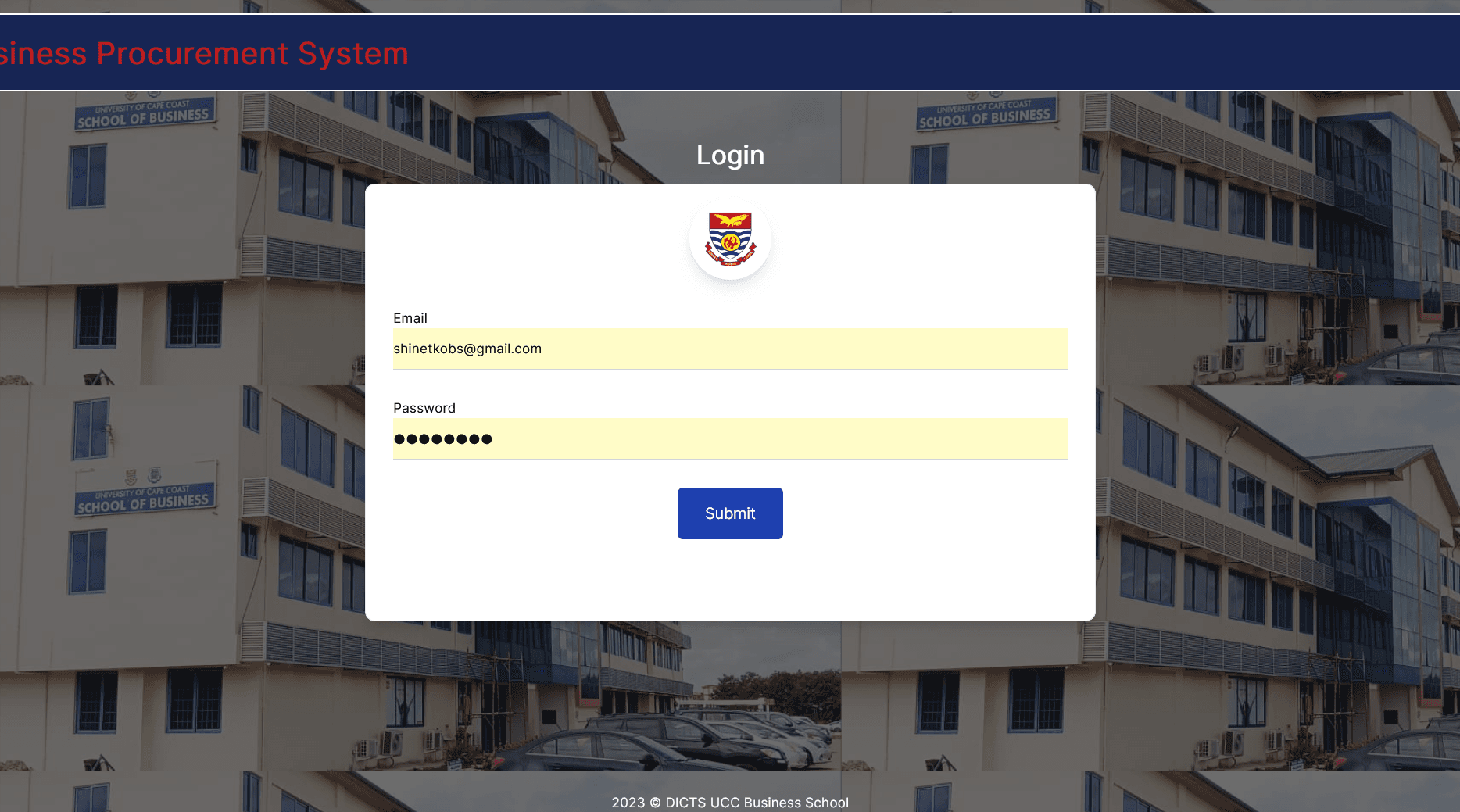 Procurement System